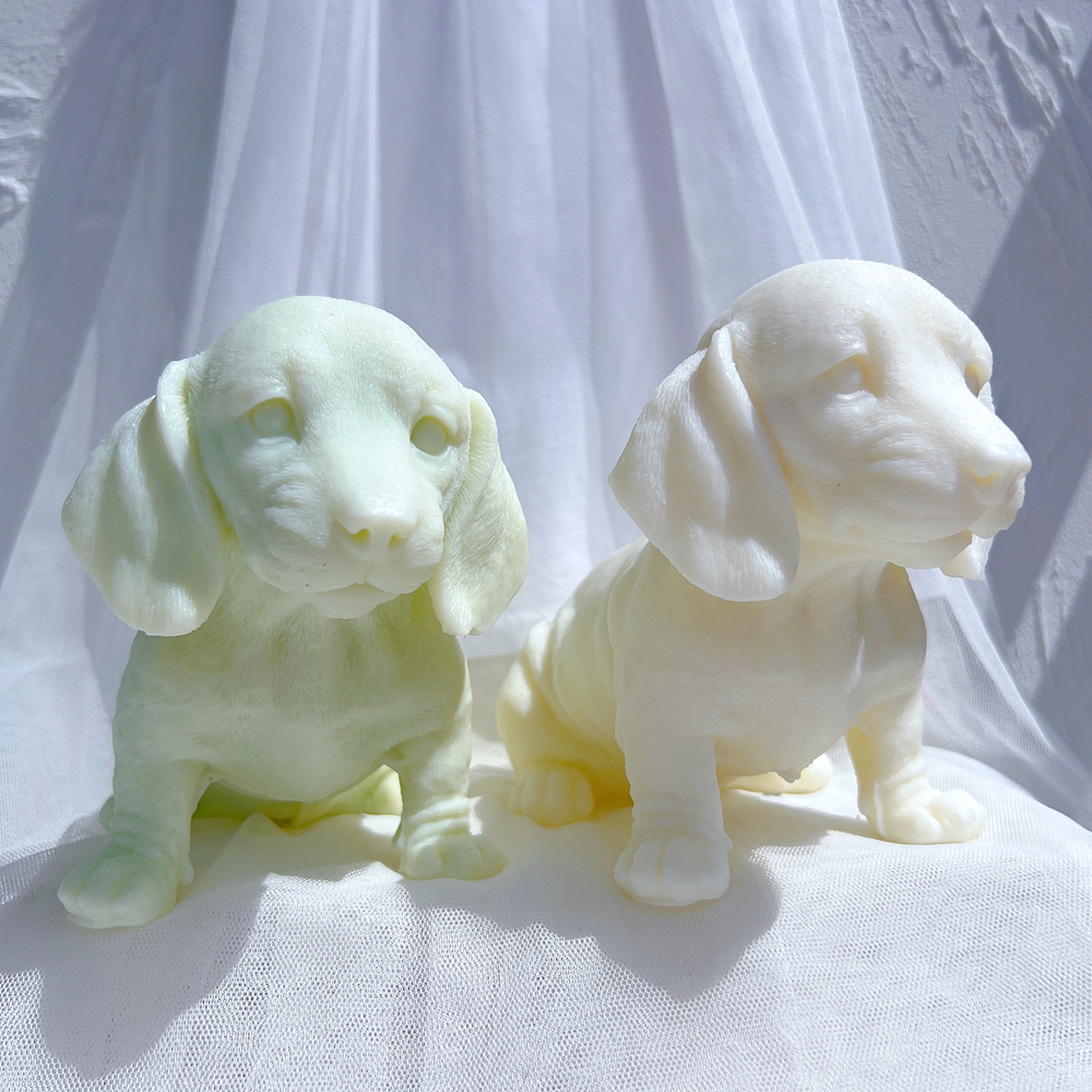 Candle Making Soy Wax - 3D Animal Puppy Soy Wax Molds