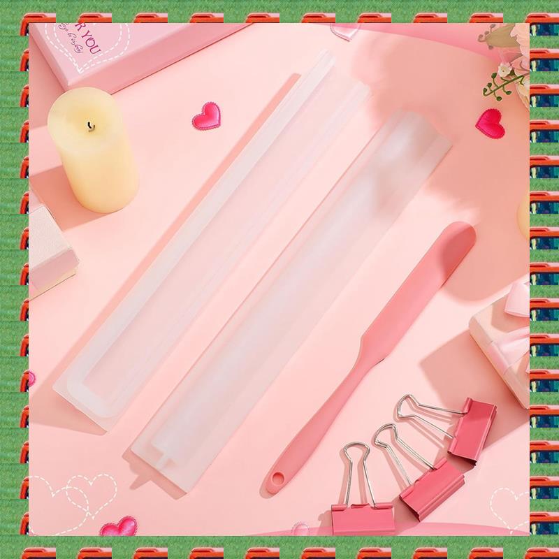Candle Making Youtube - 6 Piece Long Tube Silicone Mold