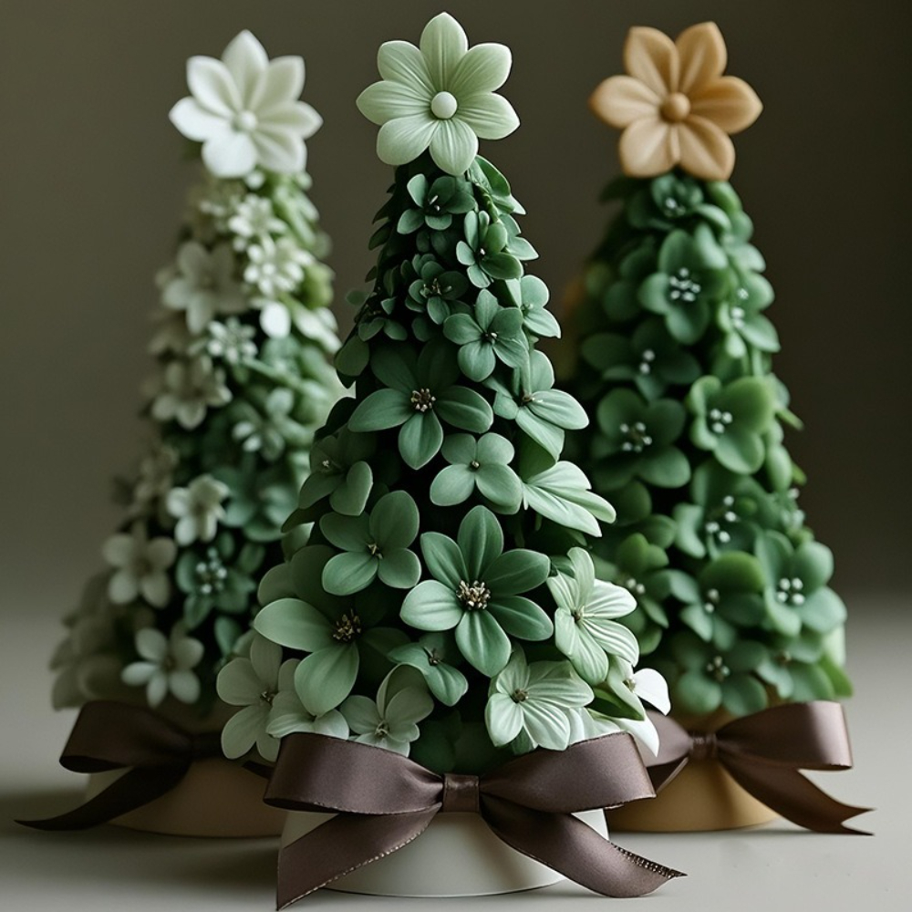 Candle Making Kit Xmas - New Rose Christmas Tree Candle Silicone