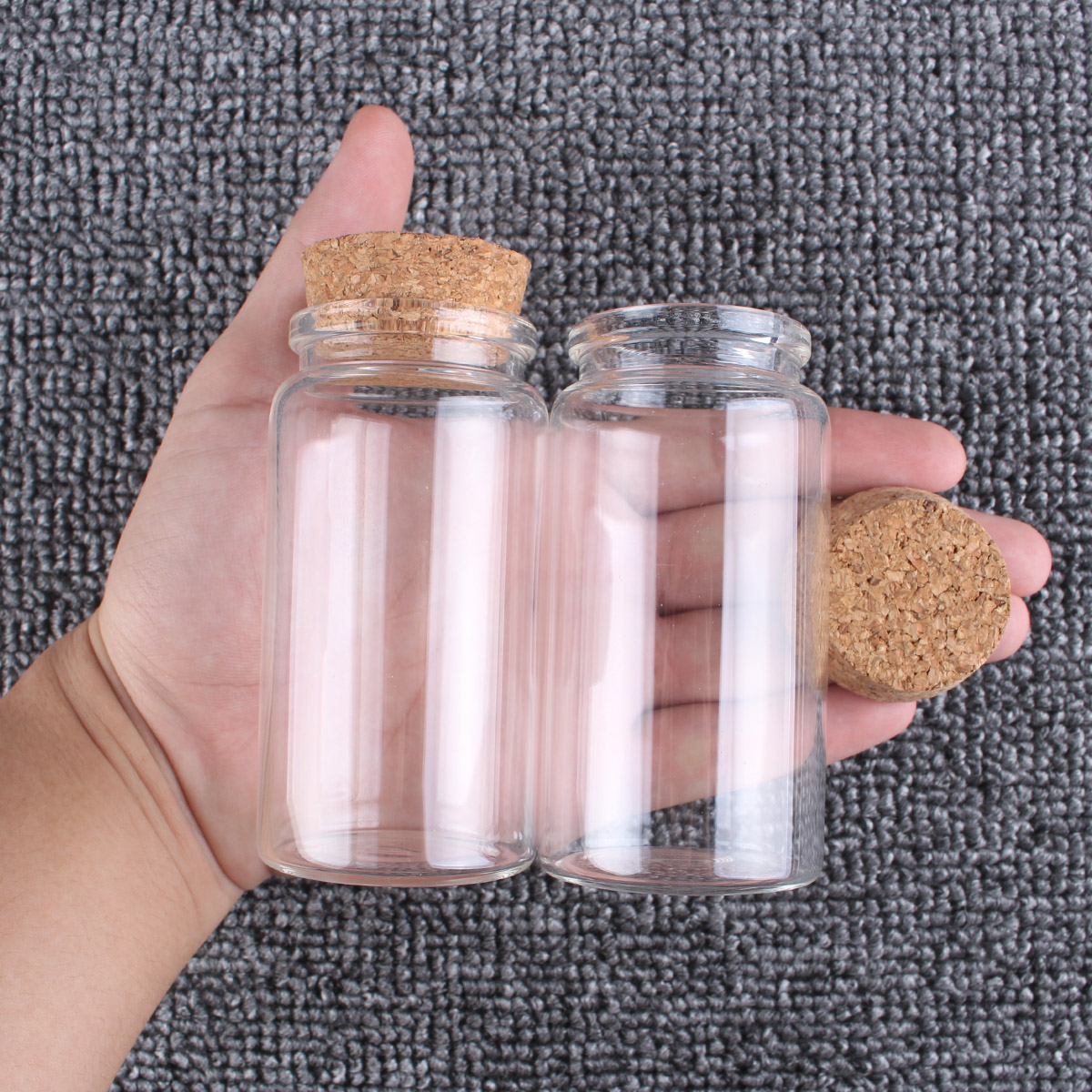 Candle Making Glass - 2pcs/lot 50ml 60ml 80ml 100ml 120ml