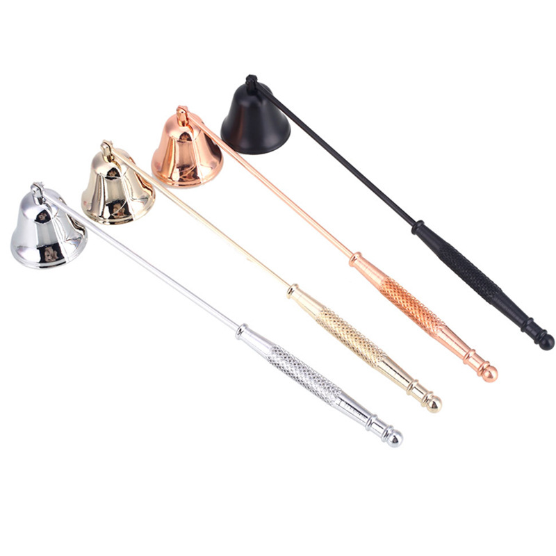 Candle Making Kit Xmas - Bell-shaped Candle Extinguisher Alloy Candle Wick