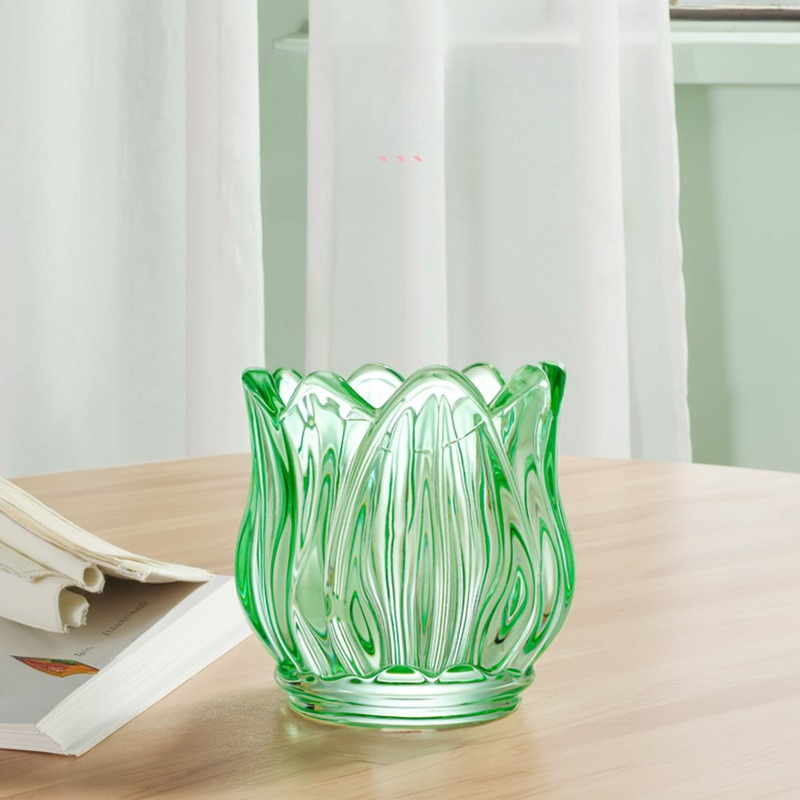 Glass Tulip Candle Cup, Atmosp - Candle Making Glass recension och pris