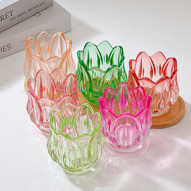 Glass Tulip Candle Cup, Atmosp - Candle Making Glass recension och pris
