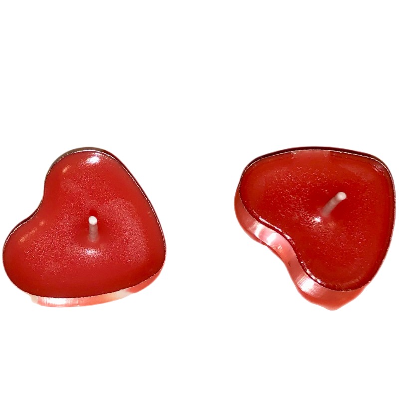 100 Sets Heart shaped Empty Al - Candle Making Kit recension och pris