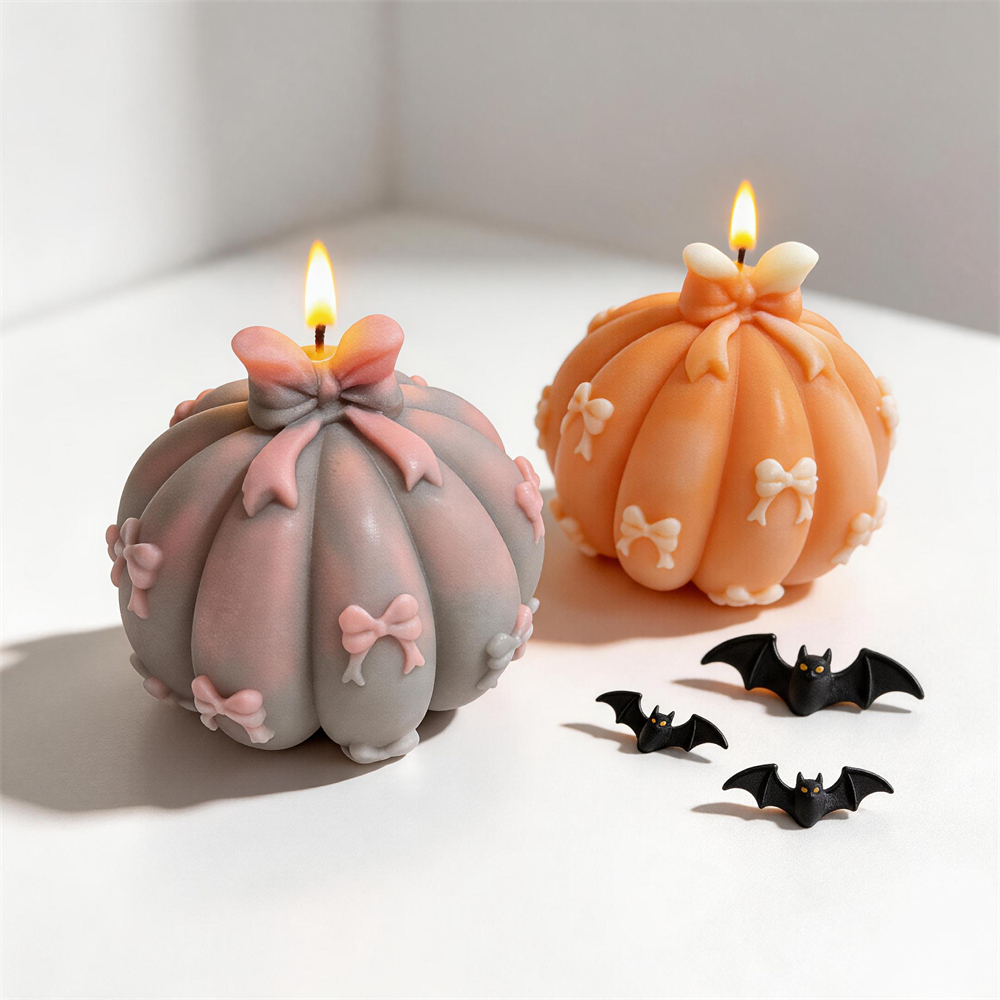 2026 Happy Halloween Decor Bow - Candle Making Soy Wax recension och pris