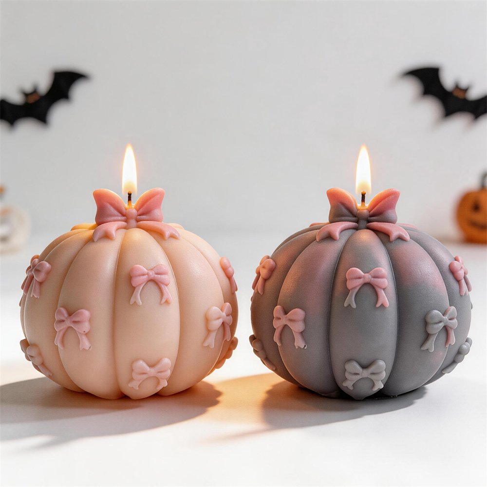 2026 Happy Halloween Decor Bow - Candle Making Soy Wax recension och pris