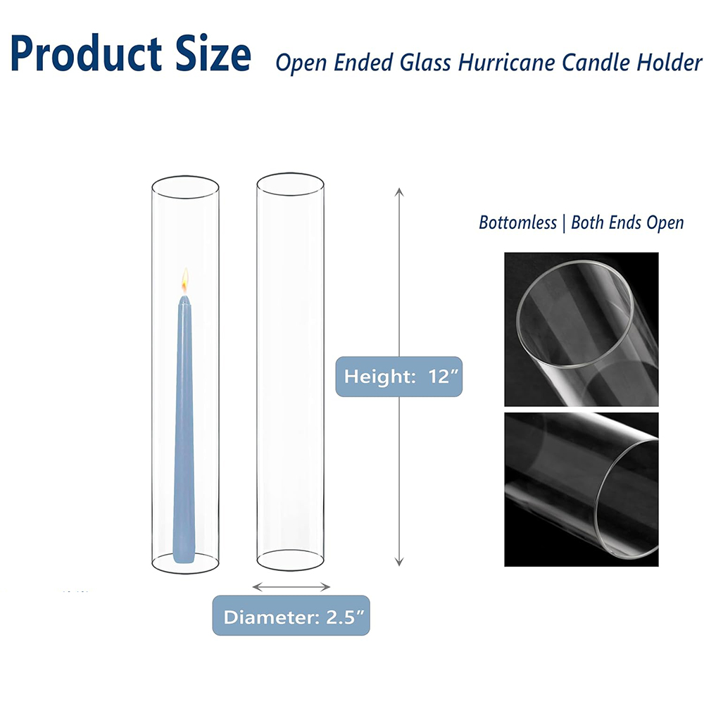 2/4/6Pcs/lot Wedding Glass Sle - Candle Making Glass recension och pris