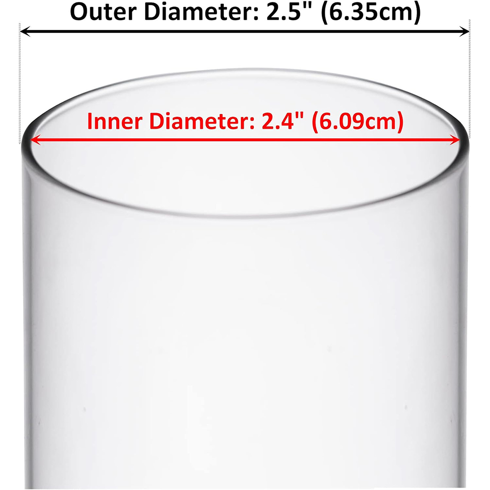 2/4/6Pcs/lot Wedding Glass Sle - Candle Making Glass recension och pris