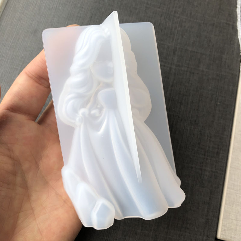 3D Cute Princess Silicone Cand - Candle Making Moulds recension och pris