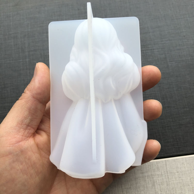 3D Cute Princess Silicone Cand - Candle Making Moulds recension och pris