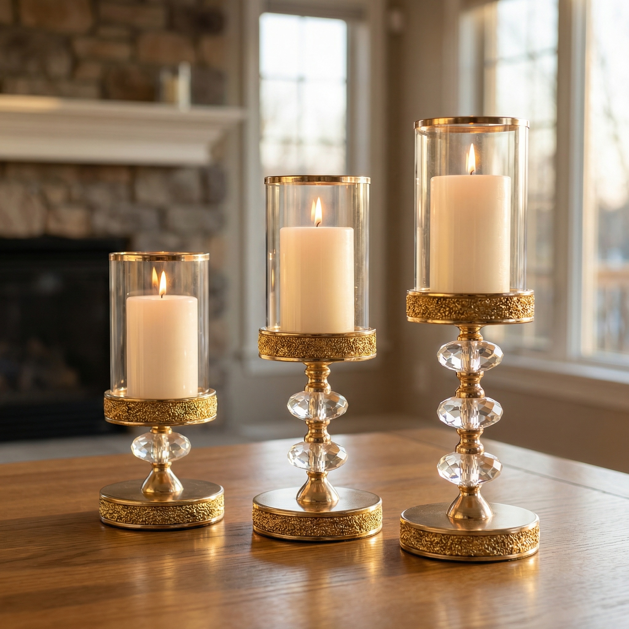 Luxury Crystal Pillar Candle H - Candle Making Glass recension och pris
