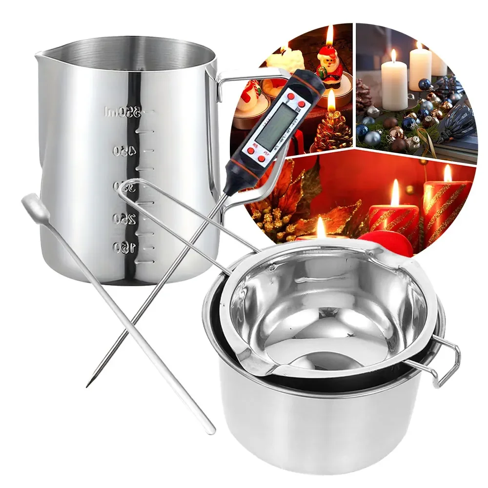 5Pcs 400ml/800ml Wax Melting P - Candle Making Thermometer recension och pris