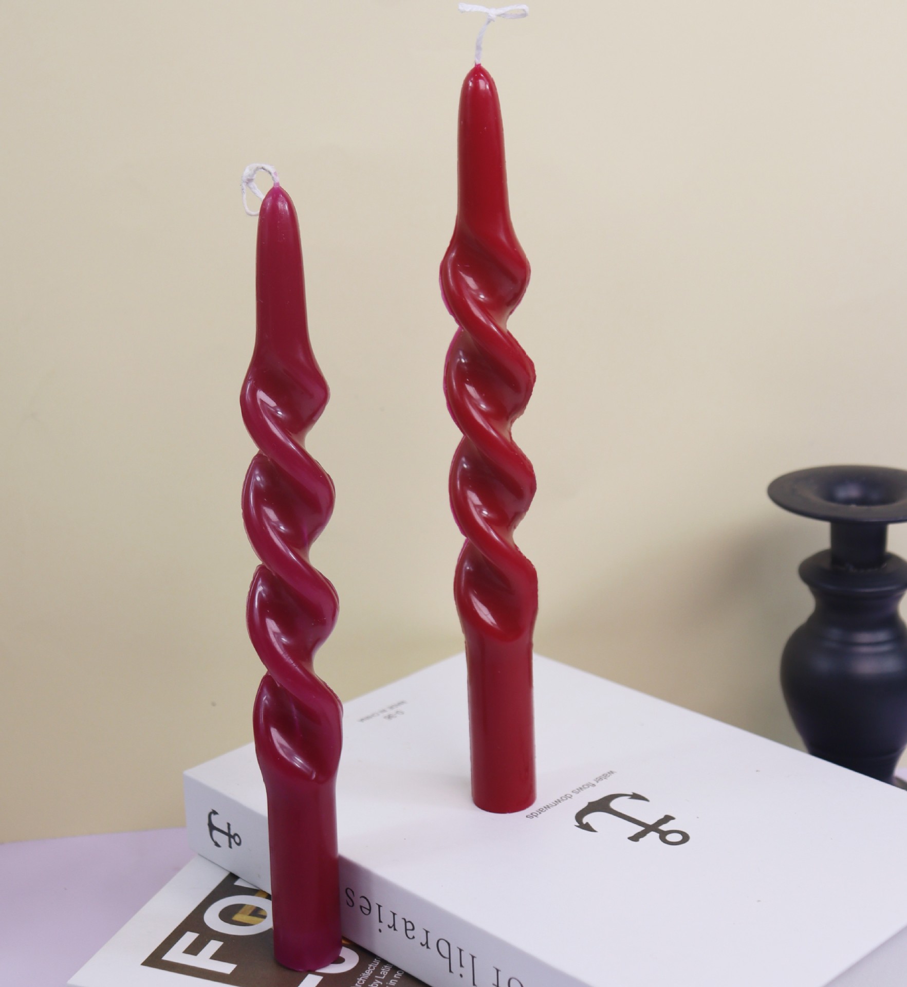 Twisted Stripe Column Acrylic  - Candle Making Kit recension och pris