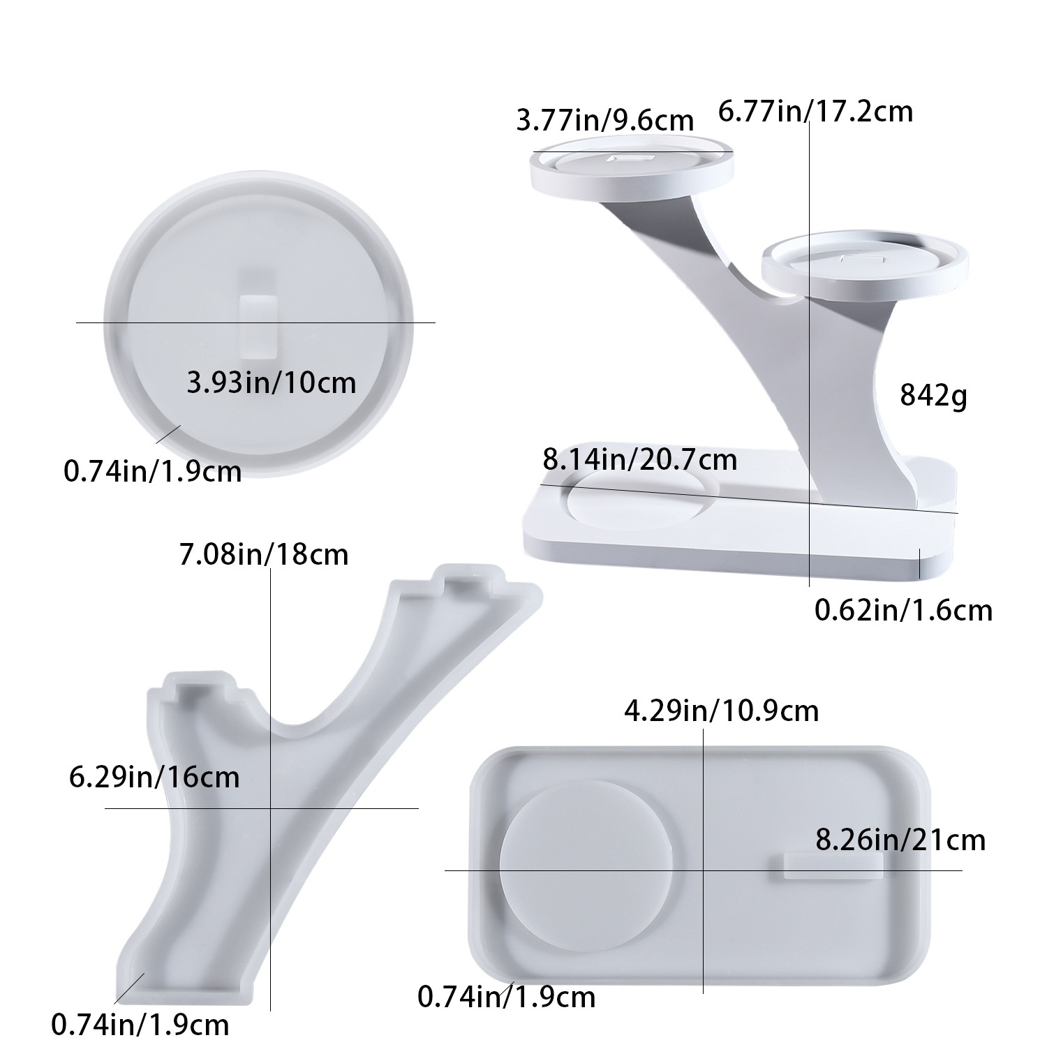 DIY epoxy resin mold candlesti - Candle Making Moulds recension och pris