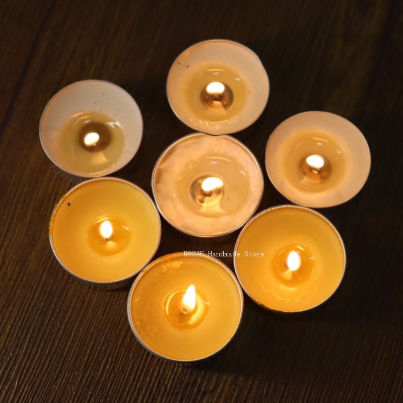 Empty Tea Wax Circular Aluminu - Candle Making Soy Wax recension och pris