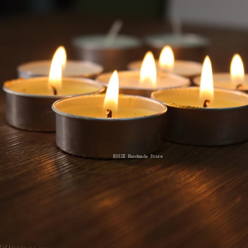 Empty Tea Wax Circular Aluminu - Candle Making Soy Wax recension och pris