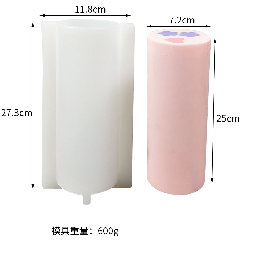 Big Cylinder Handmade Soap Mou - Candle Making Youtube recension och pris