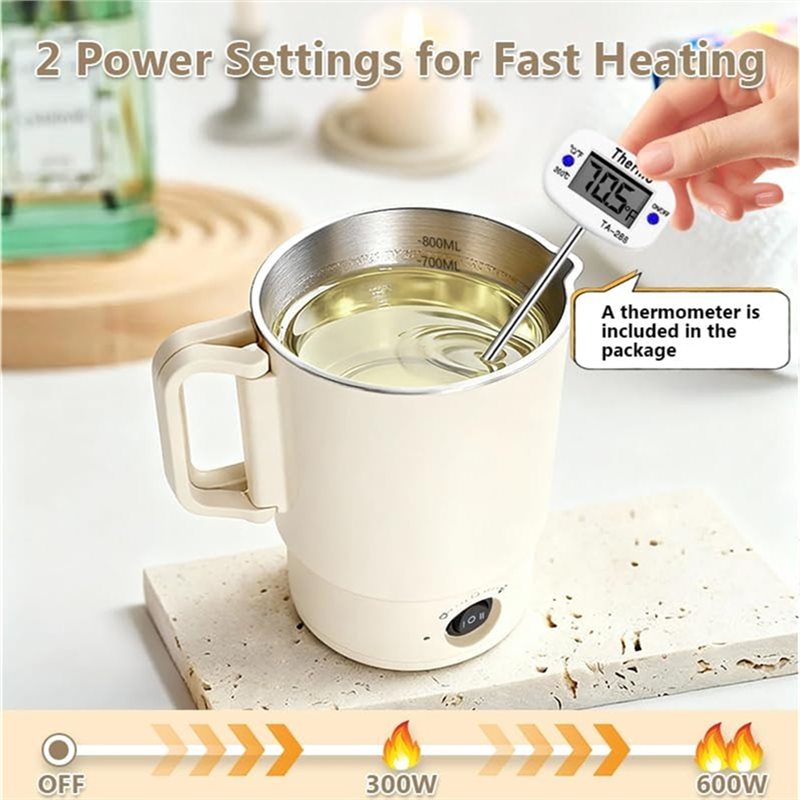 A47U Electric Wax Melting Pot  - Candle Making Thermometer recension och pris