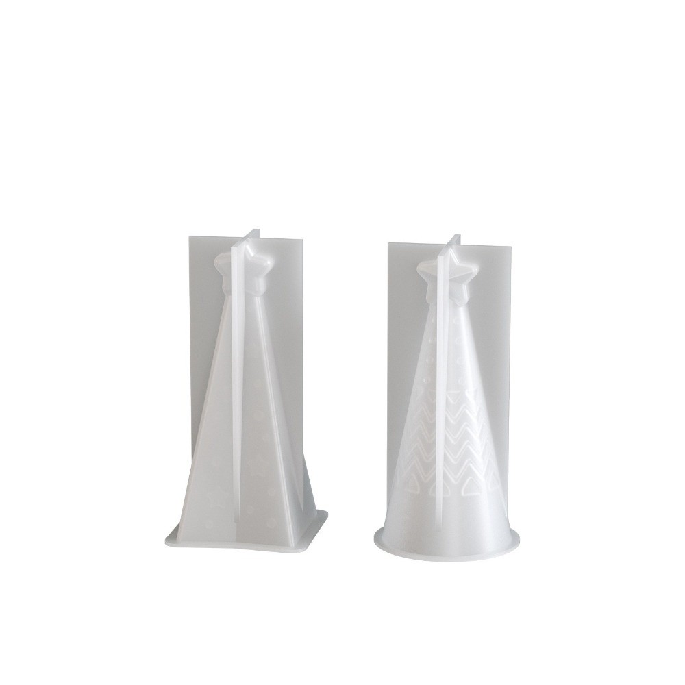 Silicone Christmas Cone Candle - Candle Making Kit Xmas recension och pris