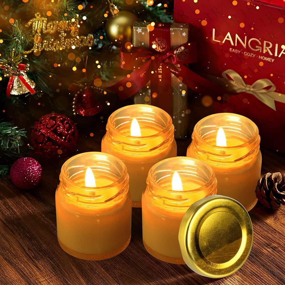 Small Glass Jars with Lids, 1. - Candle Making Glass recension och pris