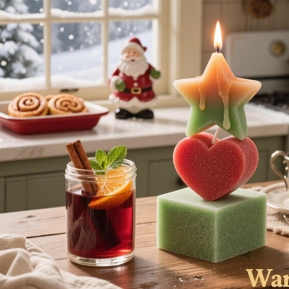 100G Green White Red Sand Pear - Candle Making Kits recension och pris