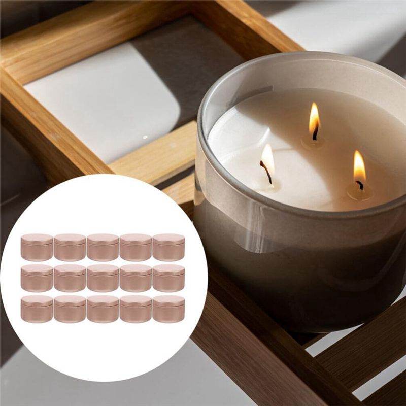ABKS-24 Pcs Candle Jar Decorat - Candle Making Glass recension och pris