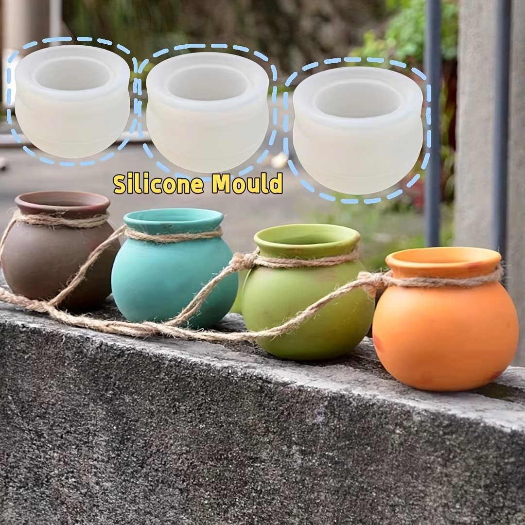 Silicone Flower Pot Molds, Res - Candle Making Moulds recension och pris