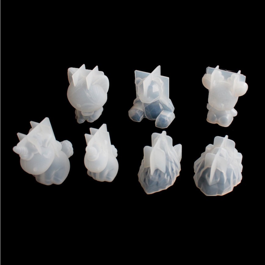Transparent Unicorn Silicone E - Candle Making Moulds recension och pris