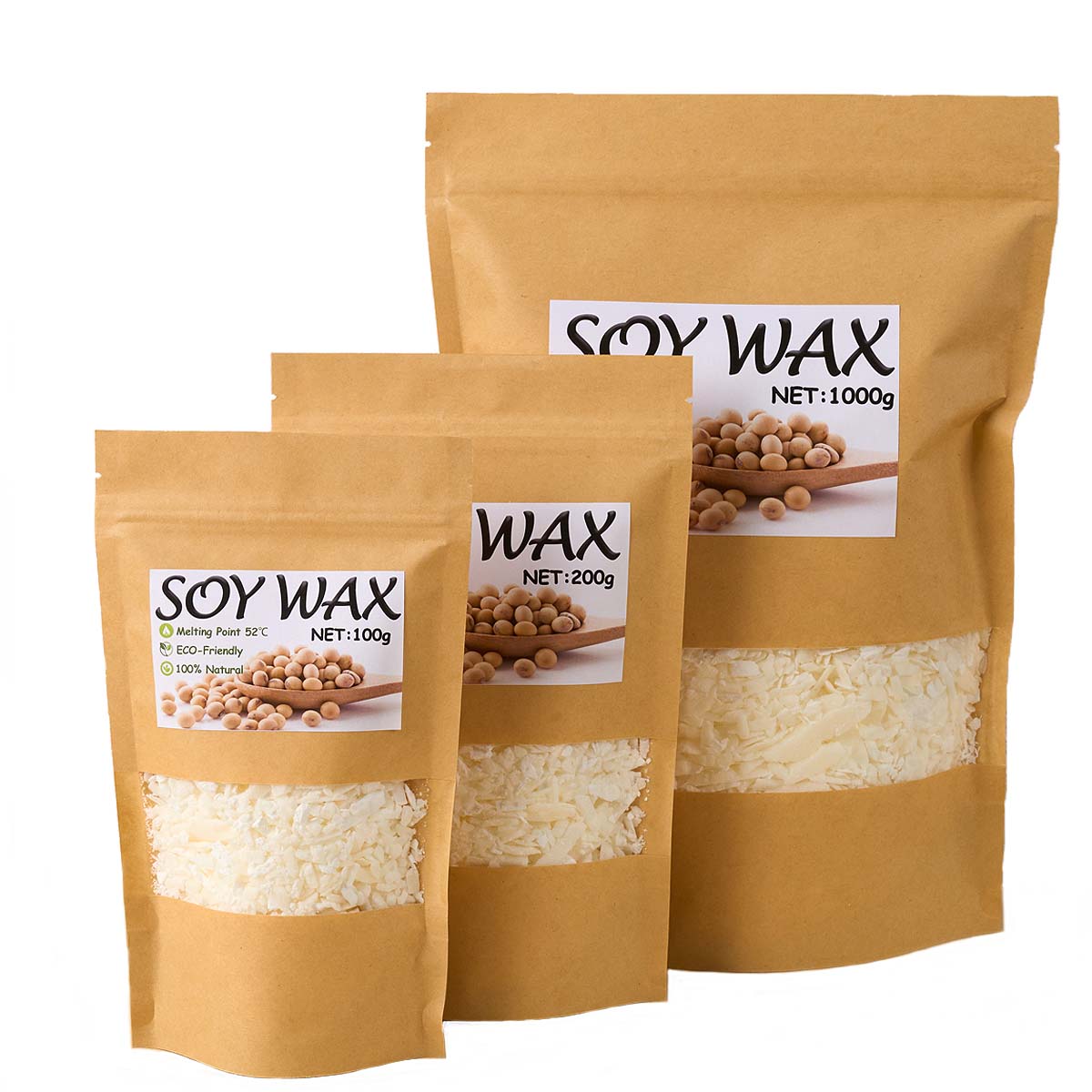 1 Pounds Pure White Soy Wax Fo - Candle Making Kits recension och pris