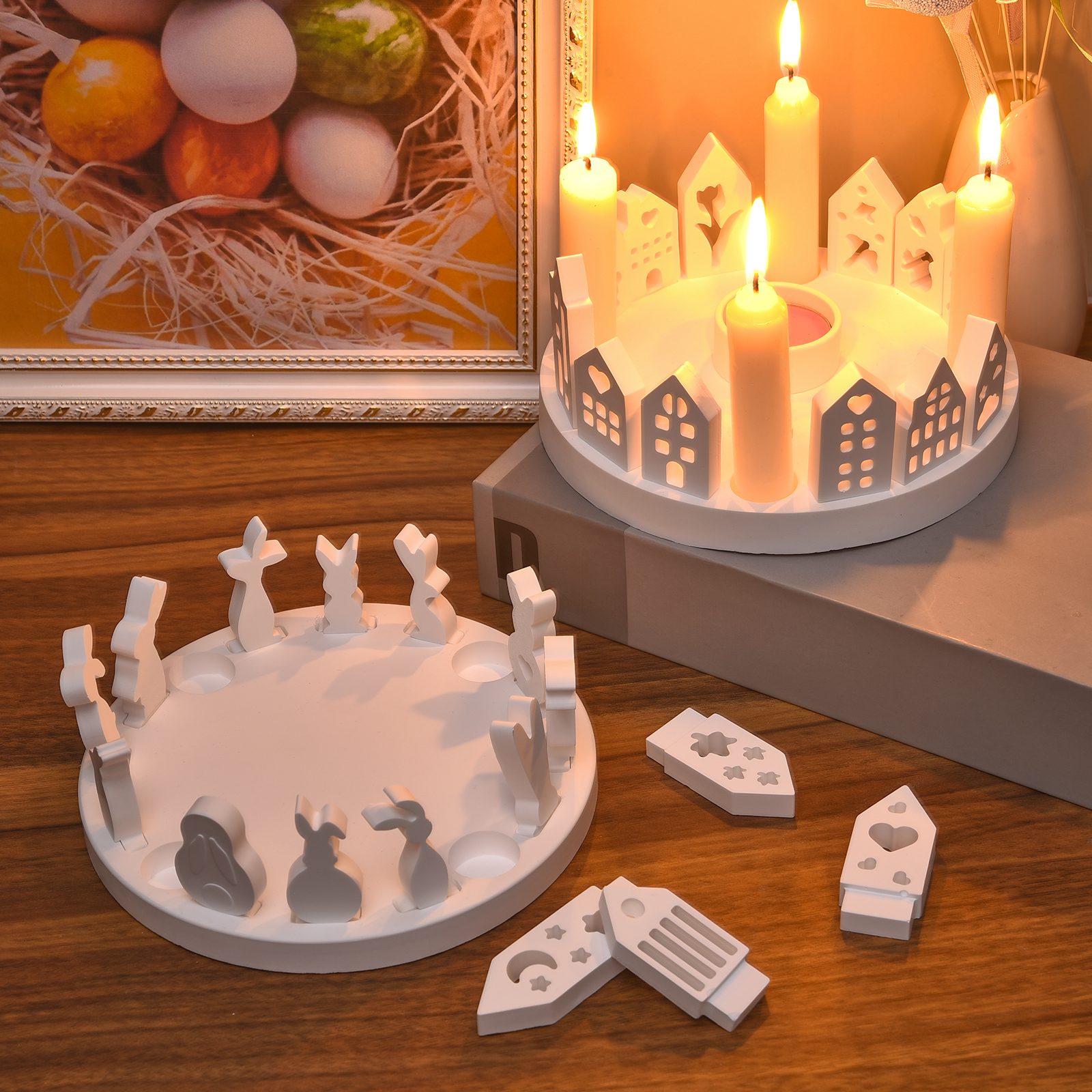 Hollow House Rabbit Candle Hol - Candle Making Moulds recension och pris