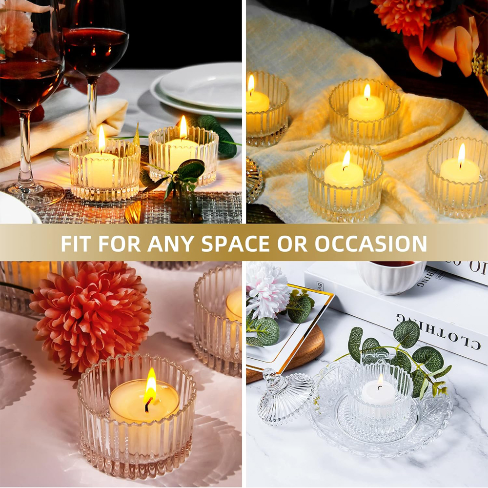 Votive Candle Holders with Lid - Candle Making Glass recension och pris