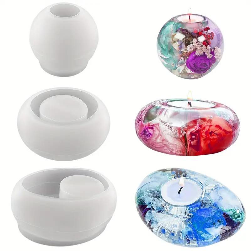 Tealight Candle Holder Resin S - Candle Making Moulds recension och pris