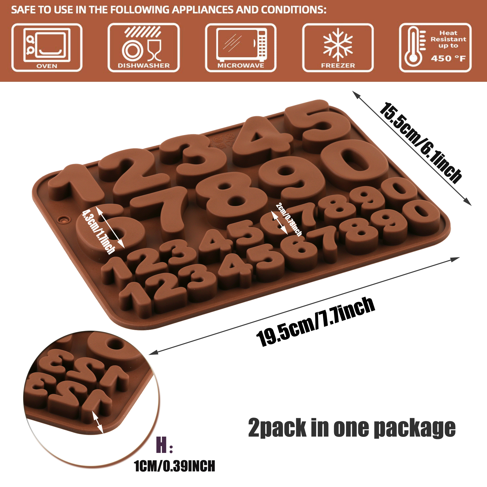 2Piece Set Silicone Candy Mold - Candle Making Kits recension och pris