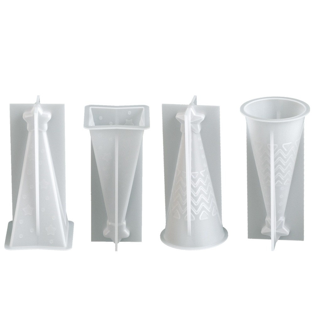 New Silicone Christmas Cone Ca - Candle Making Kit Xmas recension och pris