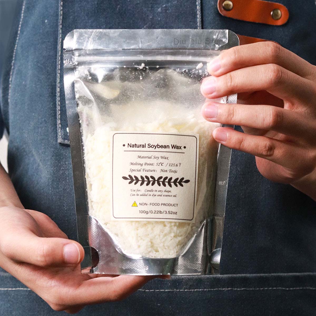 100/250/500/1000g Natural Soy  - Candle Making Kits recension och pris