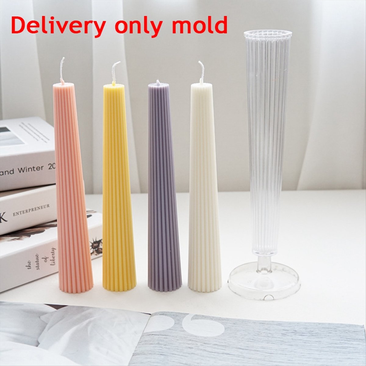 *ABAB Striped Long Pole Column - Candle Making Kits recension och pris