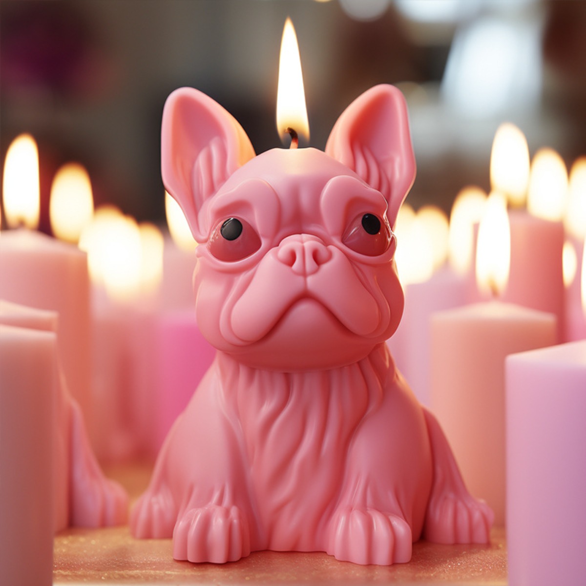 Pekingese Puppy Pug Animal Can - Candle Making Kit recension och pris