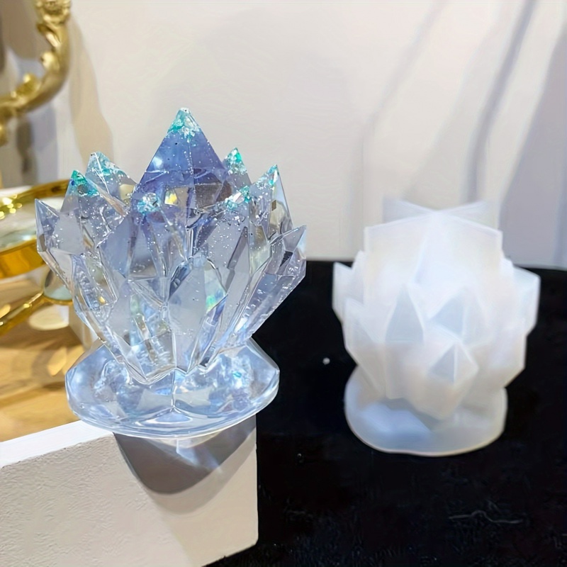 1pcCrystal Cluster Decorative  - Candle Making Moulds recension och pris