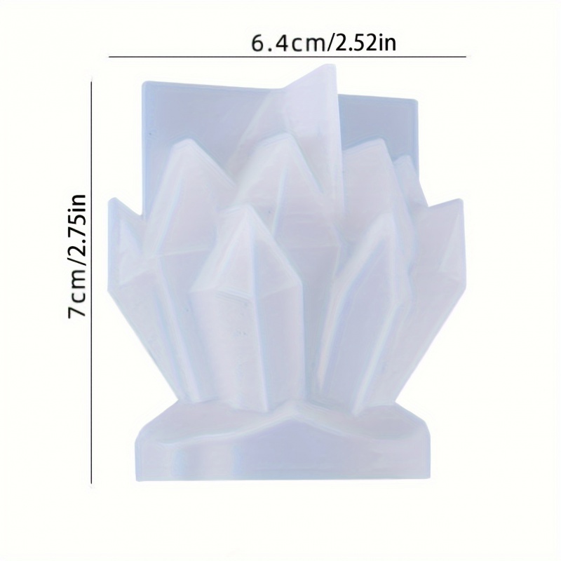 1pcCrystal Cluster Decorative  - Candle Making Moulds recension och pris