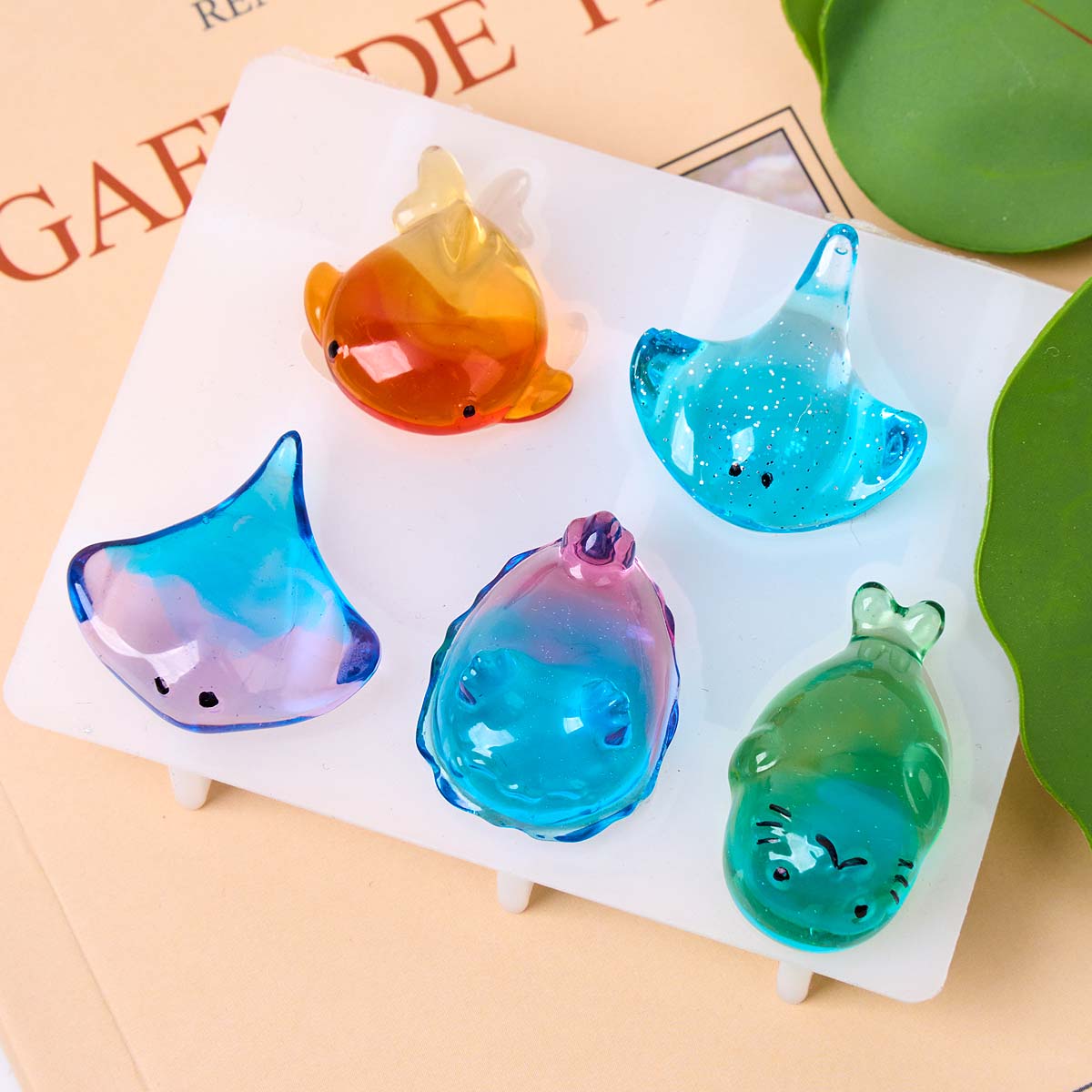 3D Healing Kawaii Manta Ray Wh - Candle Making Moulds recension och pris