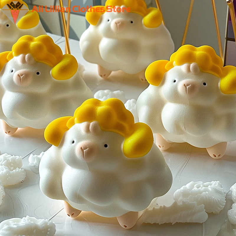3D Sheep Shape Jelly Mold Kitc - Candle Making Moulds recension och pris