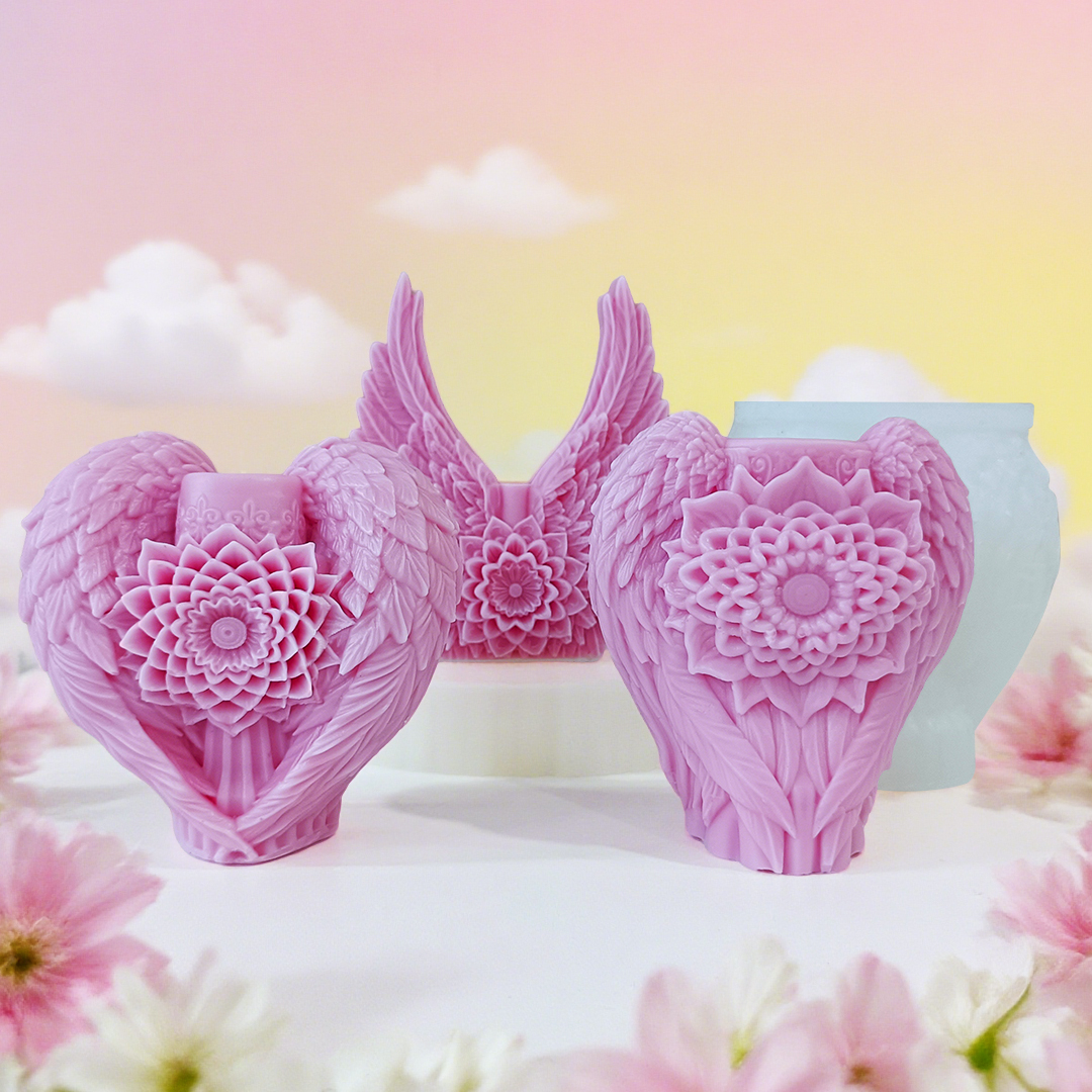 Flowers Wing Handmade Candle M - Candle Making Soy Wax recension och pris