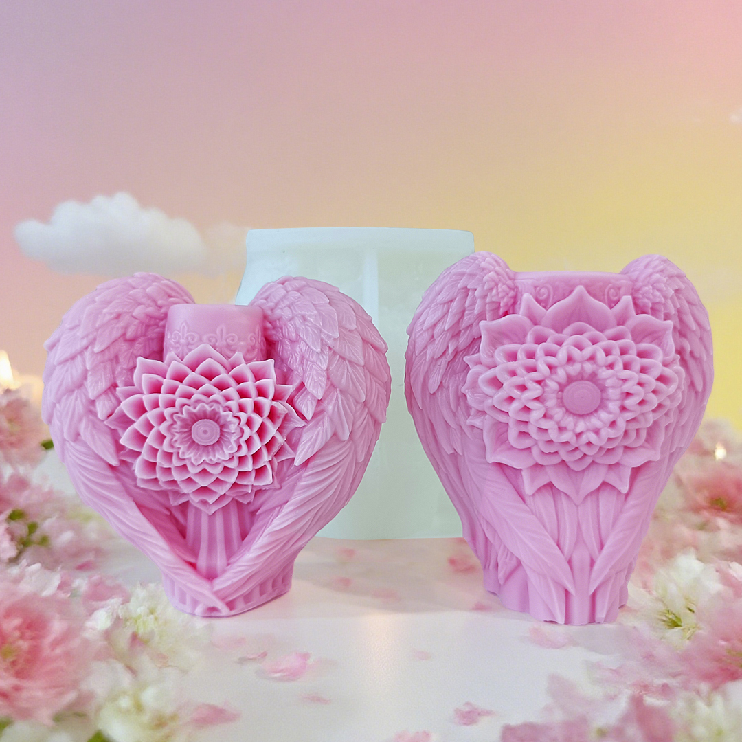 Flowers Wing Handmade Candle M - Candle Making Soy Wax recension och pris