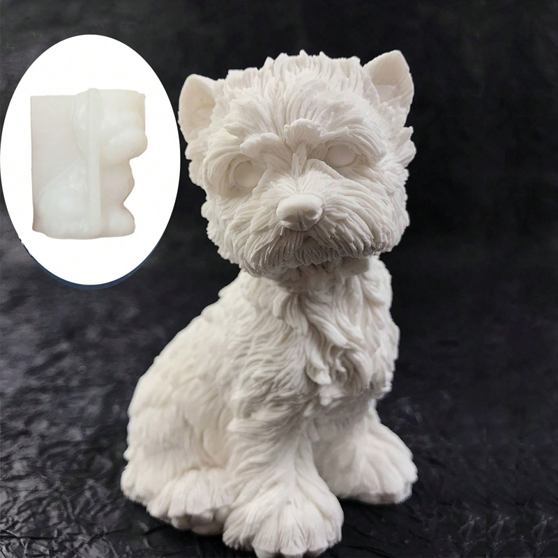 Cute Puppy Dog West Highland T - Candle Making Yorkshire recension och pris
