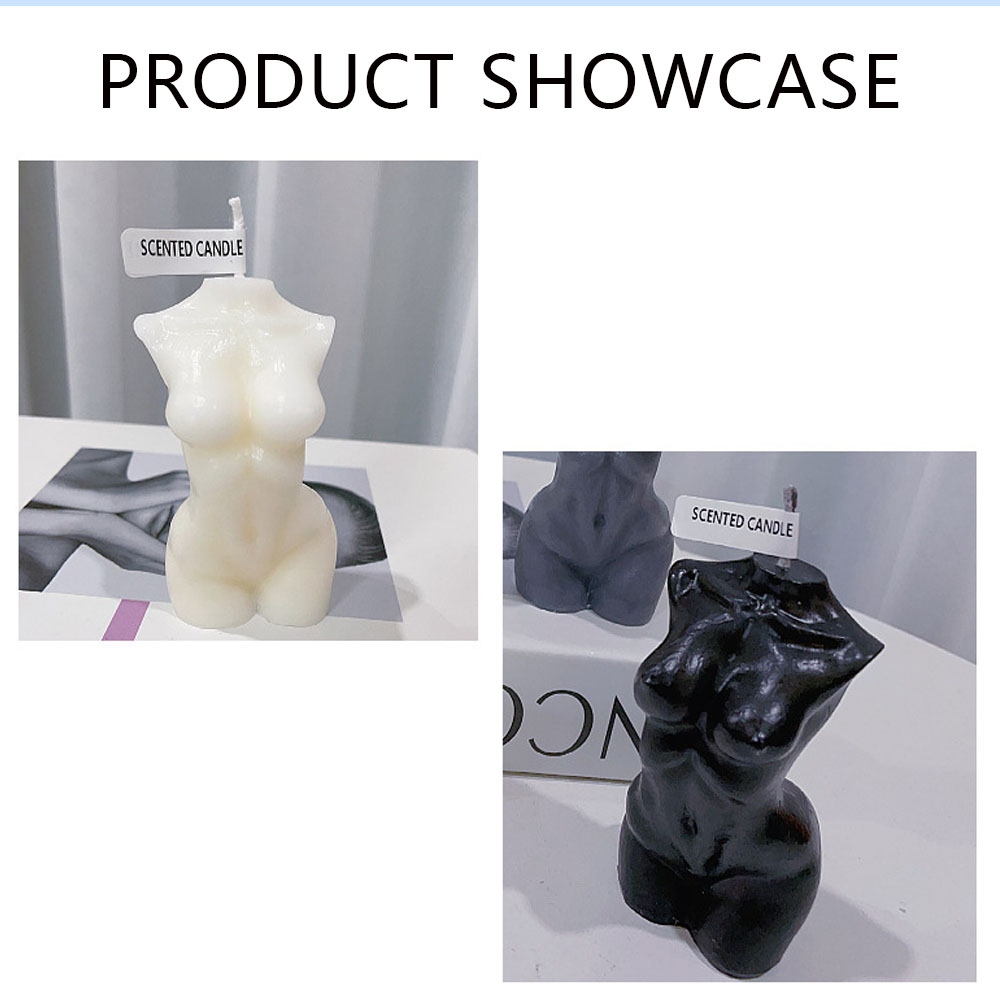 Female Torso Body Shape Scente - Candle Making Soy Wax recension och pris
