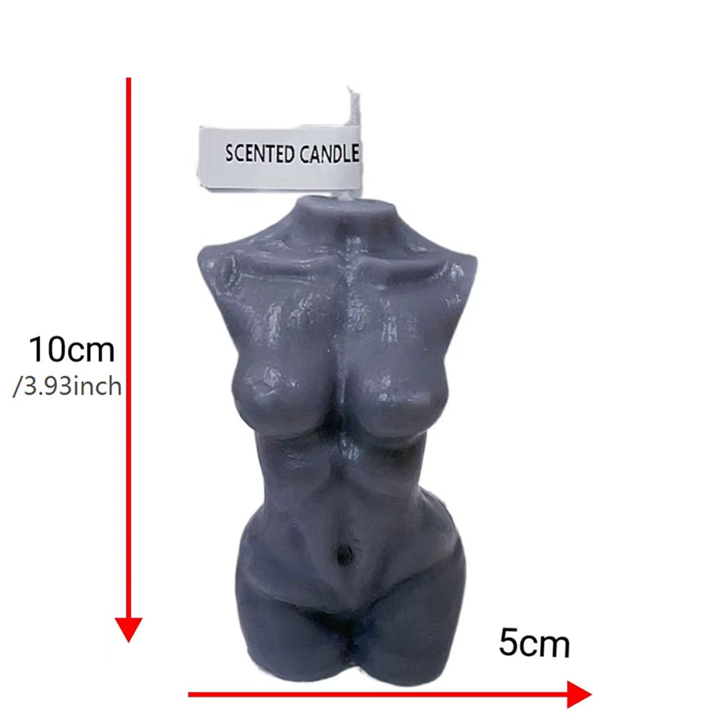 Female Torso Body Shape Scente - Candle Making Soy Wax recension och pris