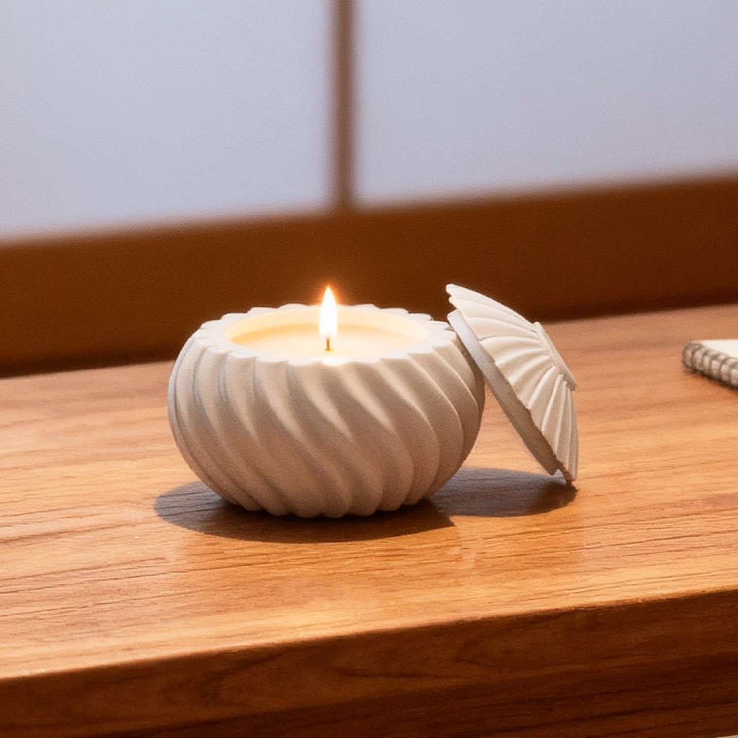 DIY Spiral Pearlescent Candle  - Candle Making Moulds recension och pris