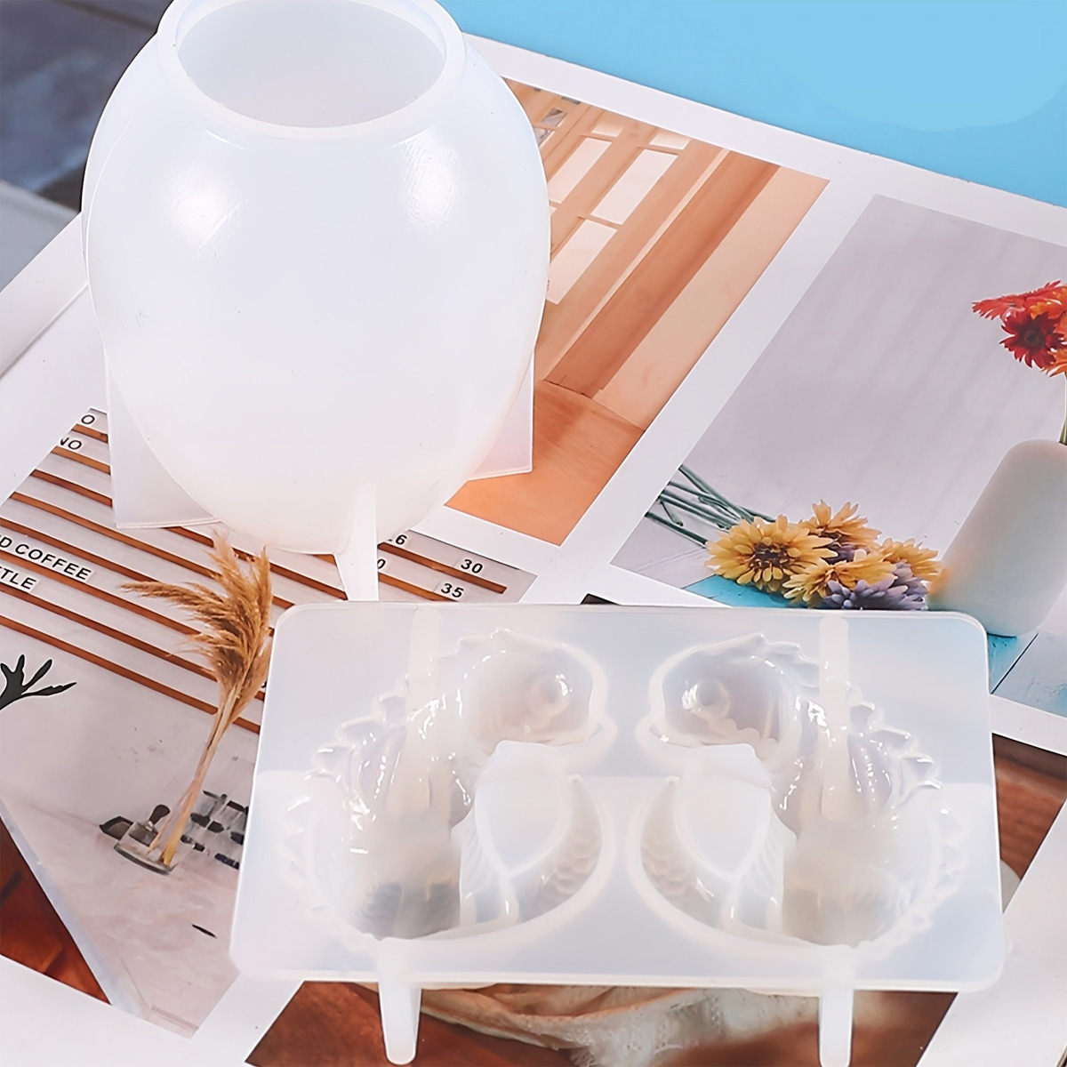 Silicone Dragon Egg Molds, 2-P - Candle Making Kits recension och pris