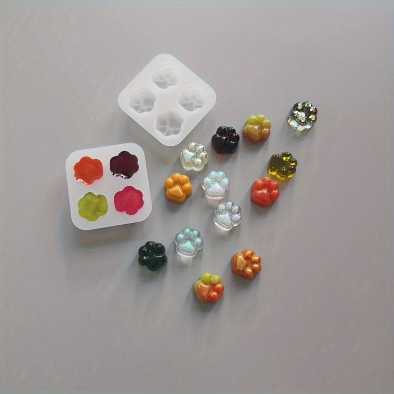 1Cat Paw Pattern Silicone Mold - Candle Making Kits recension och pris