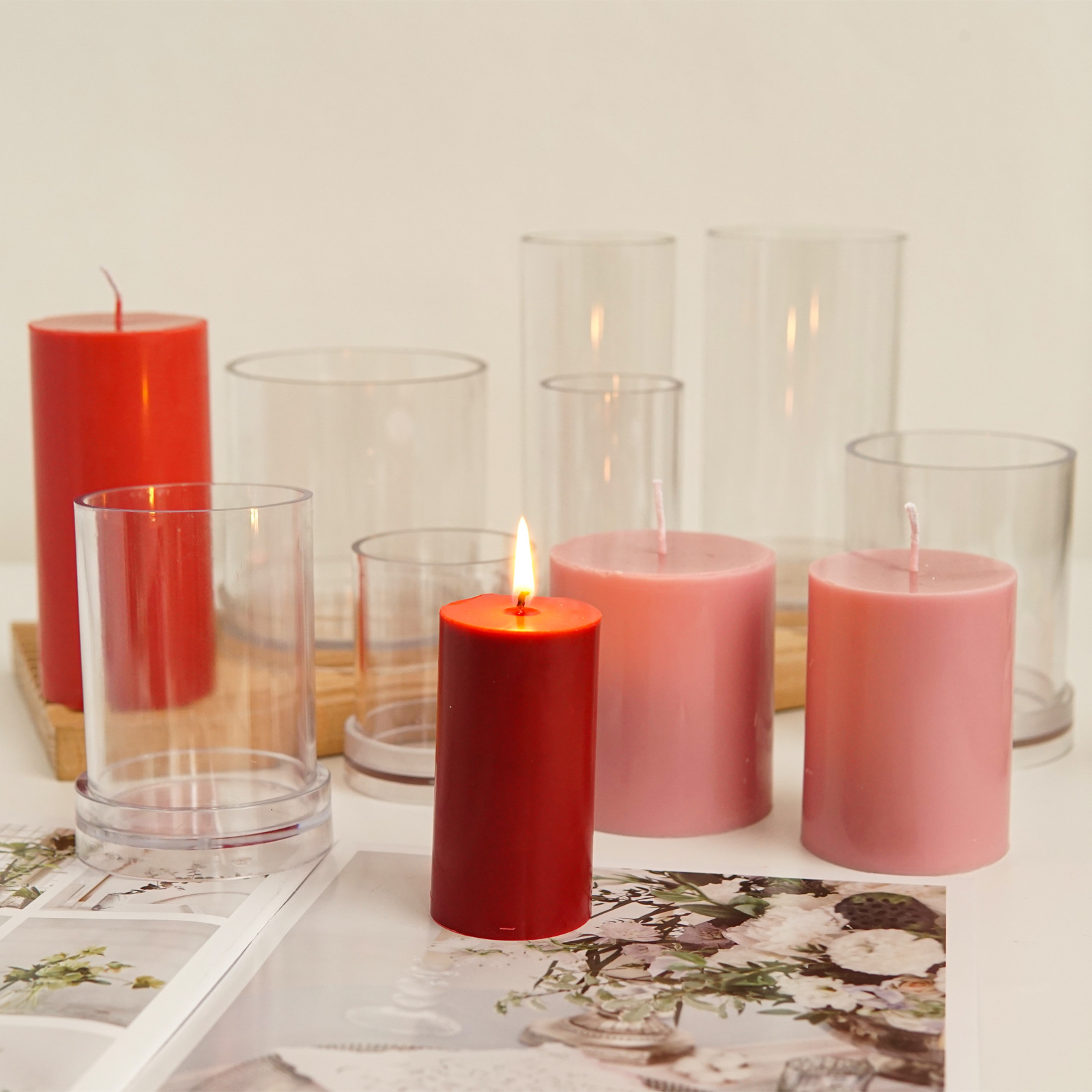 Various 3D Cylindrical Candle  - Candle Making Kits recension och pris